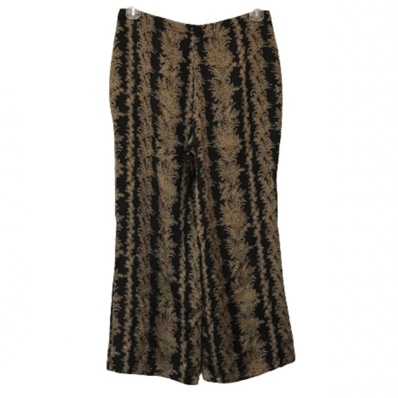 Tommy Bahama 100% Silk Floral Print Crop Pants Loose Fit Women 6 - Picture 2 of 8